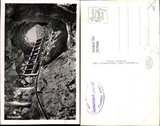 387086,Türkenloch b. Weissenbach Furth an d. Triesting Leiter