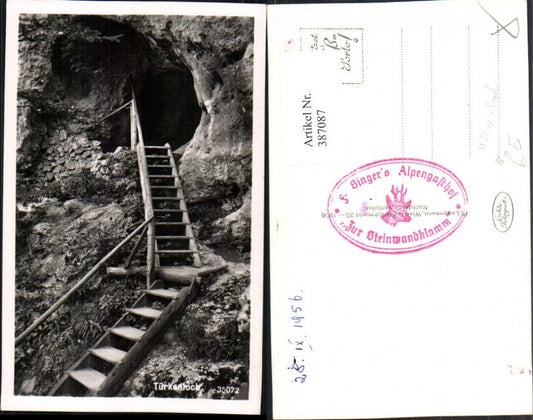 387087,Türkenloch Leiter Höhle b. Weissenbach Furth an d. Triesting