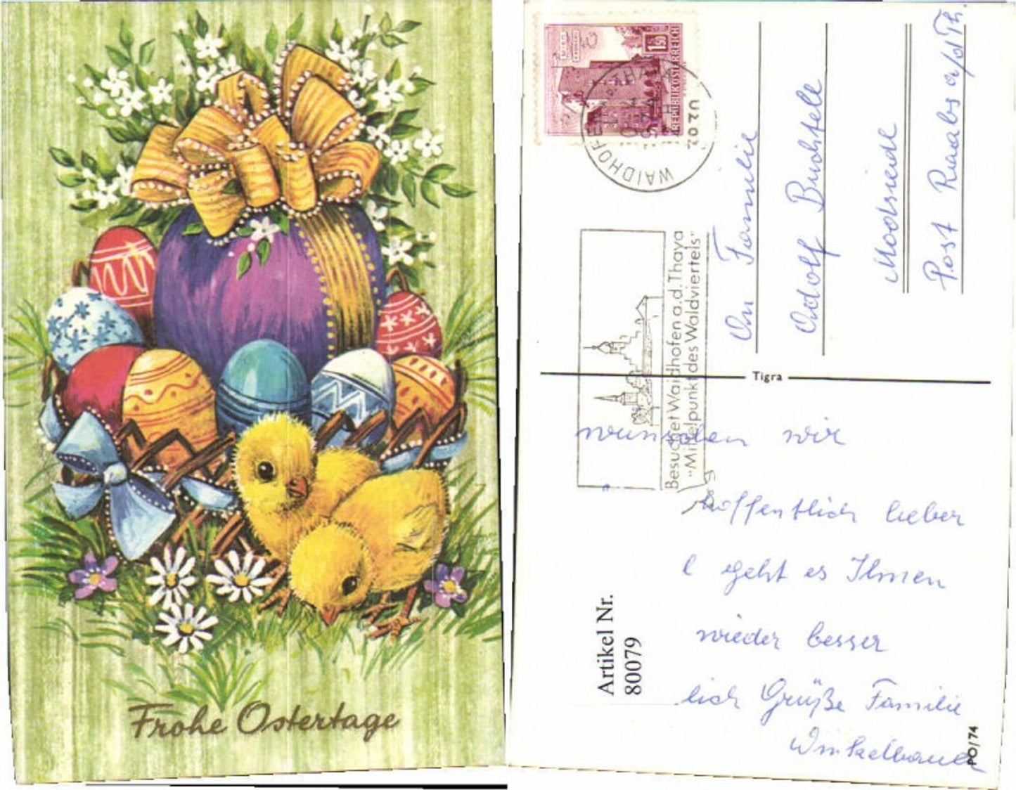 80079,Ostern Küken Osterei gel Waidhofen n Raabs Modriedl