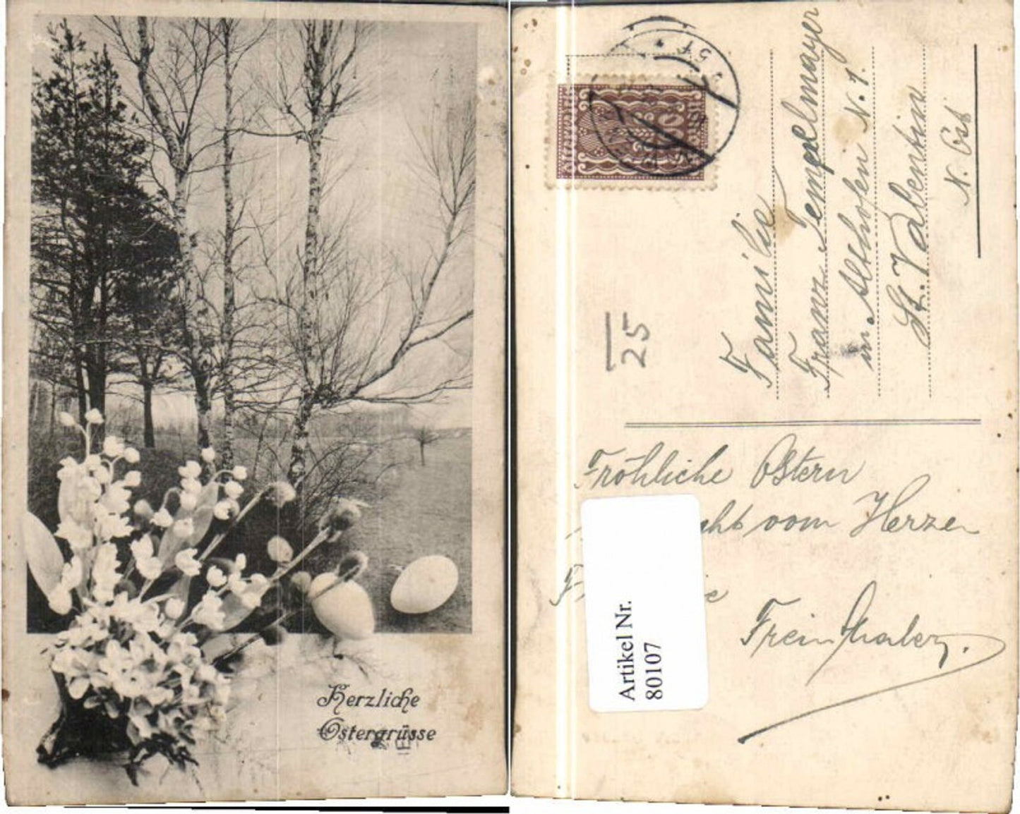 80107,Ostern Ostereier Ostergesteck n. Althofen St Valentin