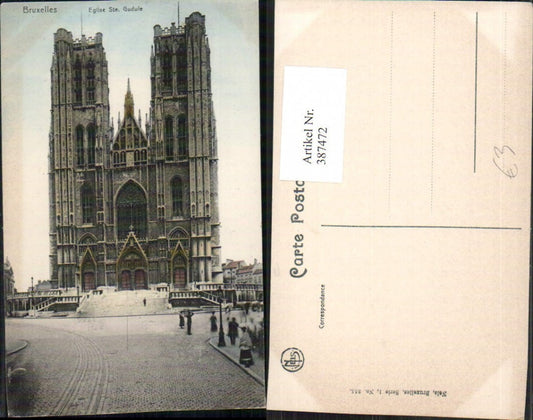 387472,Belgium Bruxelles Brüssel Eglise Ste. Gudule Kirche