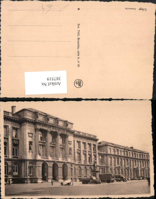 387519,Belgium Liege Universite Universität Gebäude