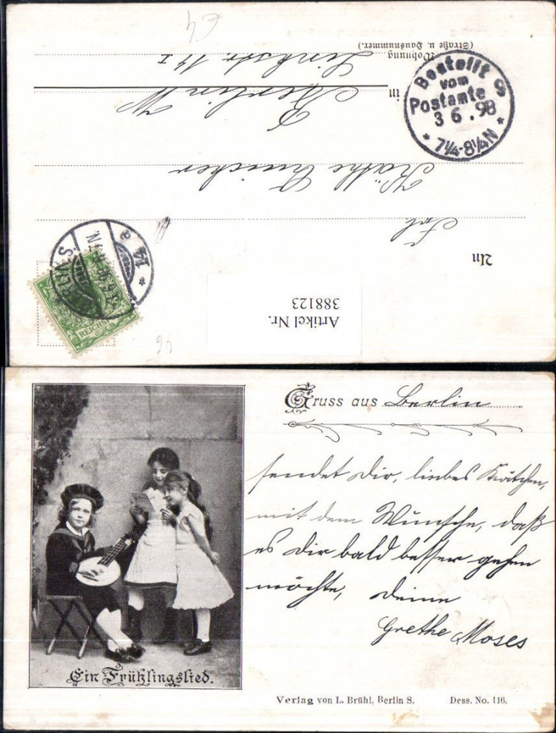 388123,Kinder Singen Musik Mandoline Ein Frühlingslied Passepartout