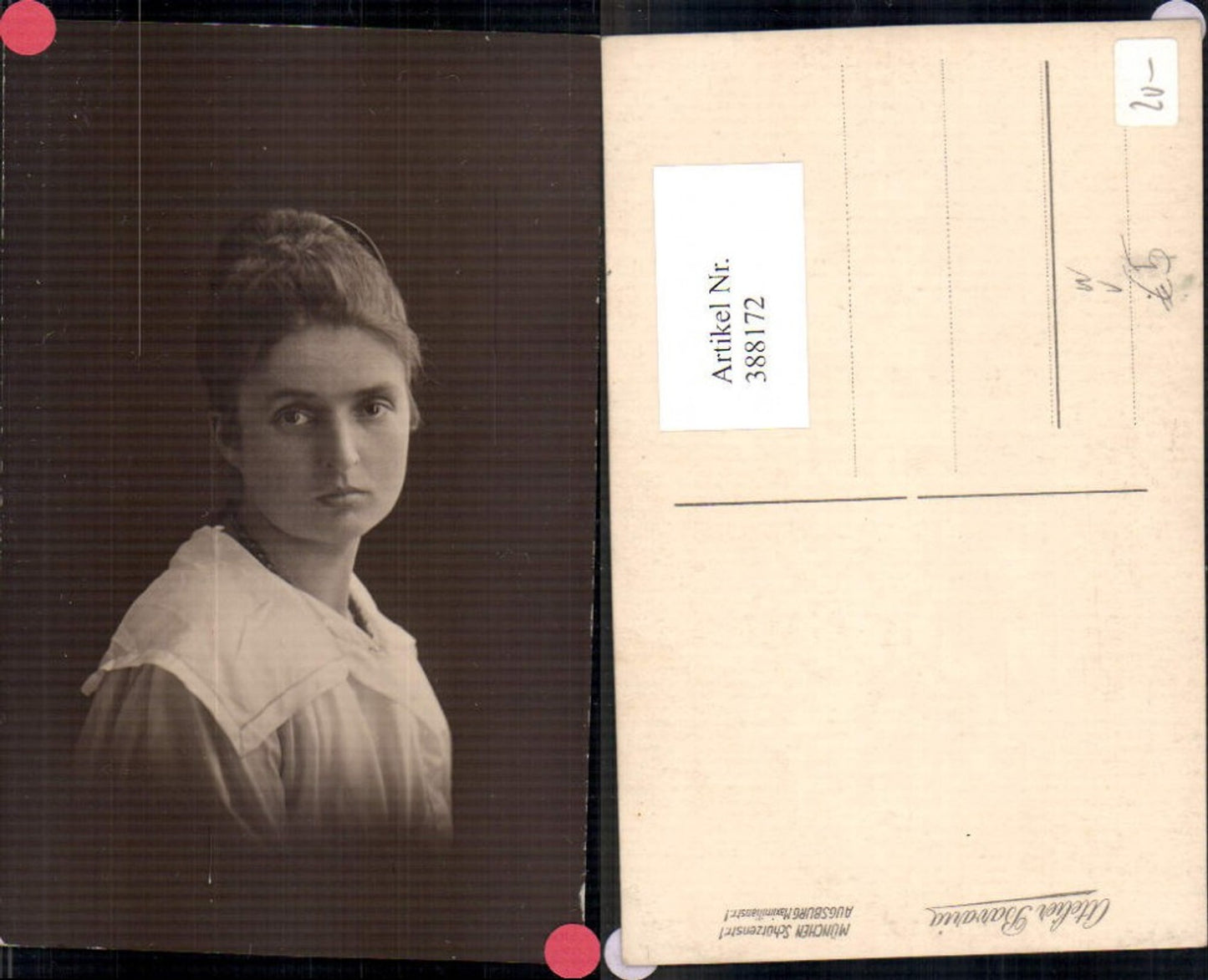 388172,Frau Portrait pub Atelier Bavaria München Augsburg