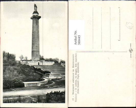 388445,Statue Monument Monument Americain de Montfaucon