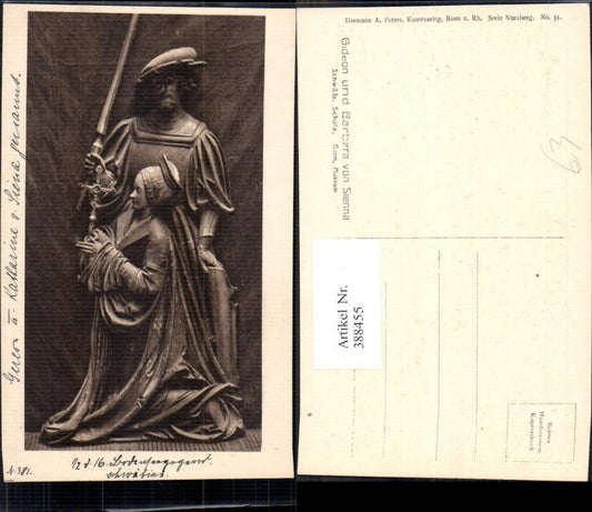 388455,Statue Monument Gideon u. Barbara v. Sienna