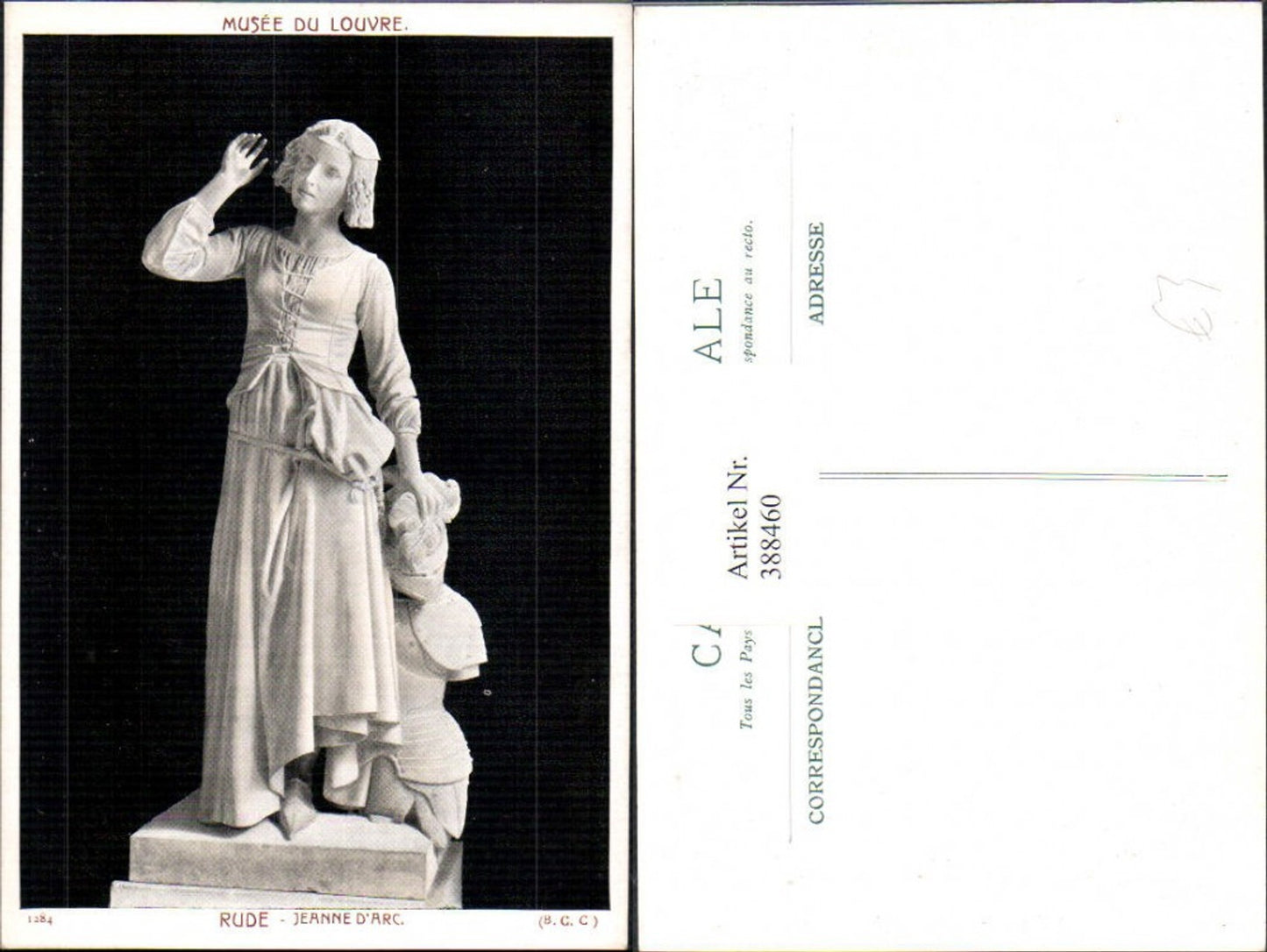 388460,Statue Monument Rude Jeanne d Arc Musee de Louvre