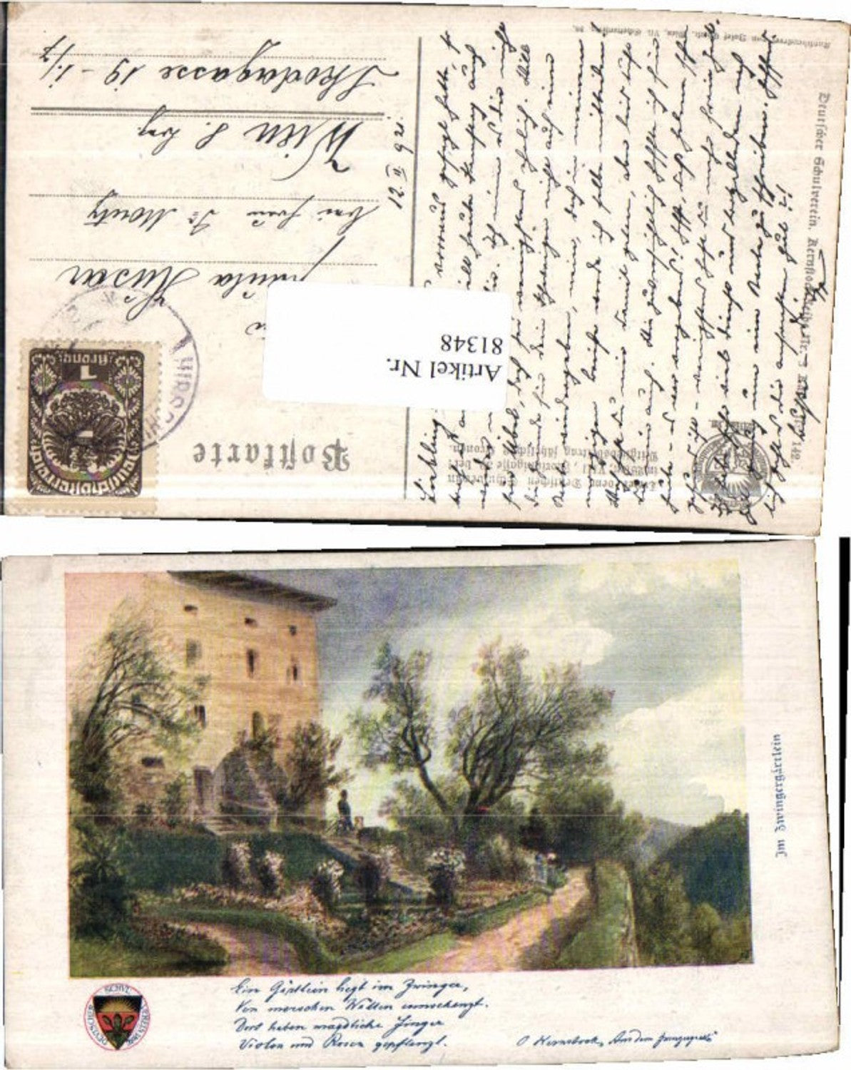 81348,Dt. Schulverein 142 Zwingergärtchen