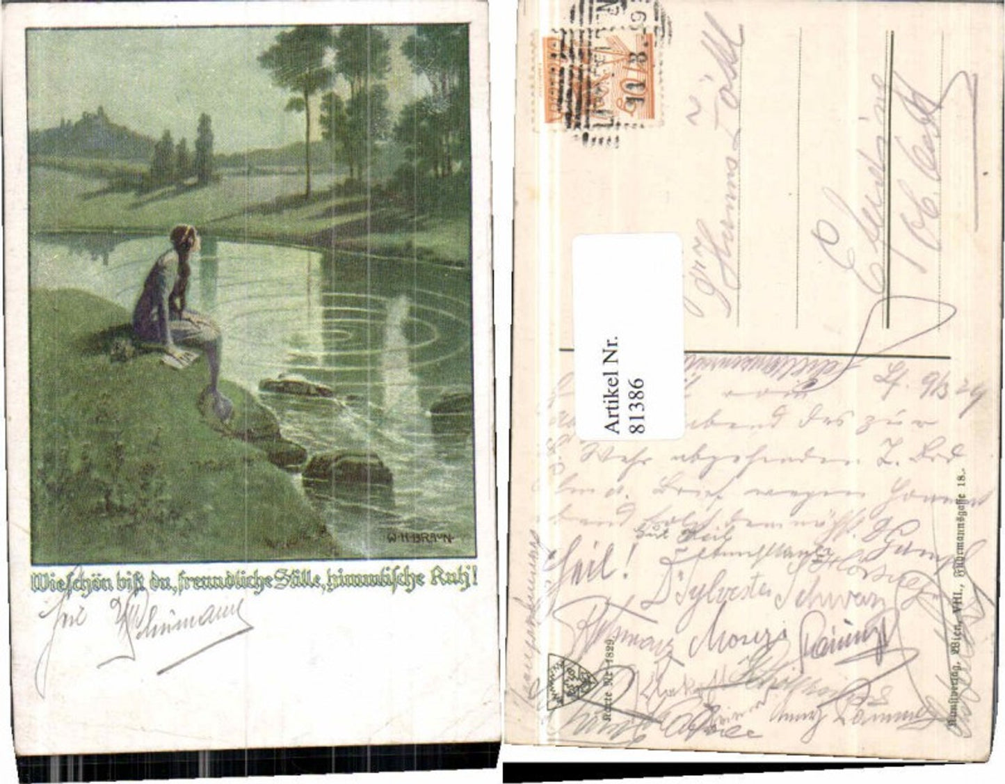 81386,Dt. Schulverein 1829 W.H. Braun Frau Ufer