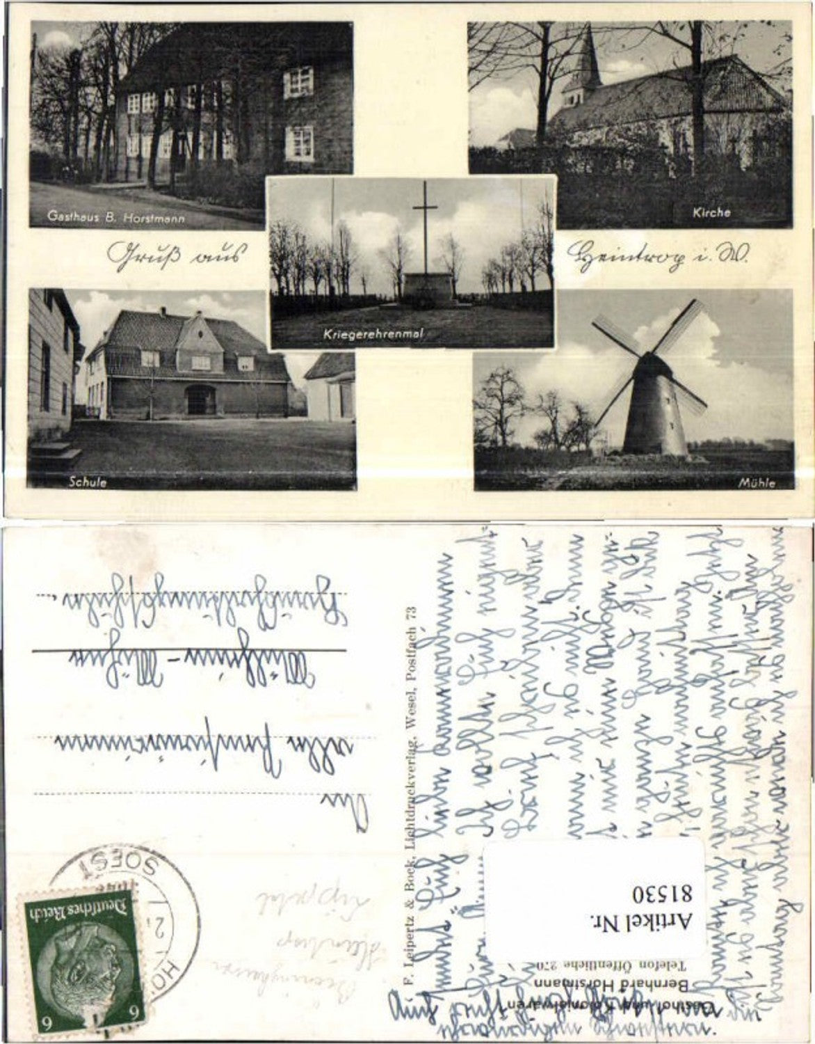 81530,Gruss aus Heintrop Lippetal Büninghausen