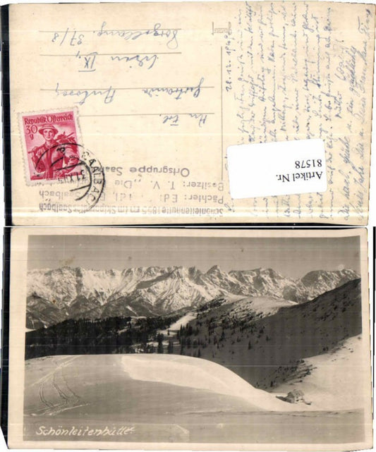 81578,Schönleitenhütte b. Saalbach Hinterglemm