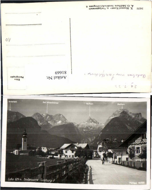 81669,Strassenansicht aus Lofer pub Monopol 14155