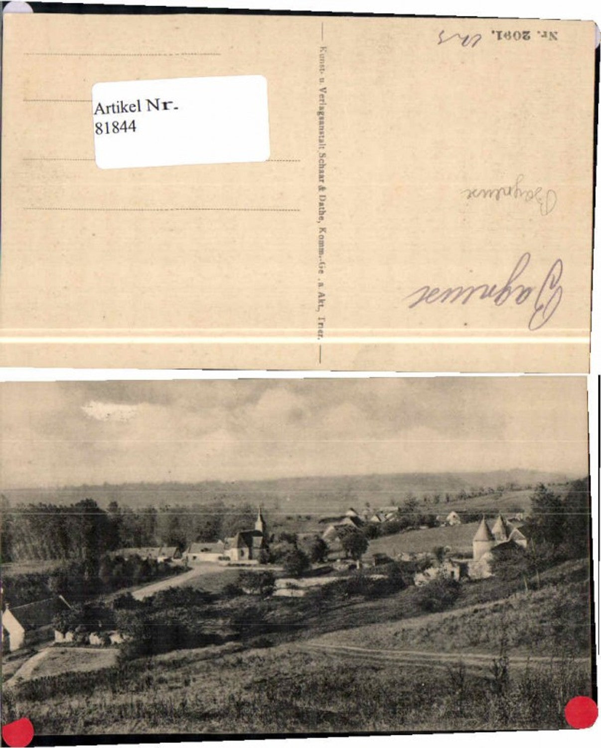 81844,Bagneux Totale vom Ort