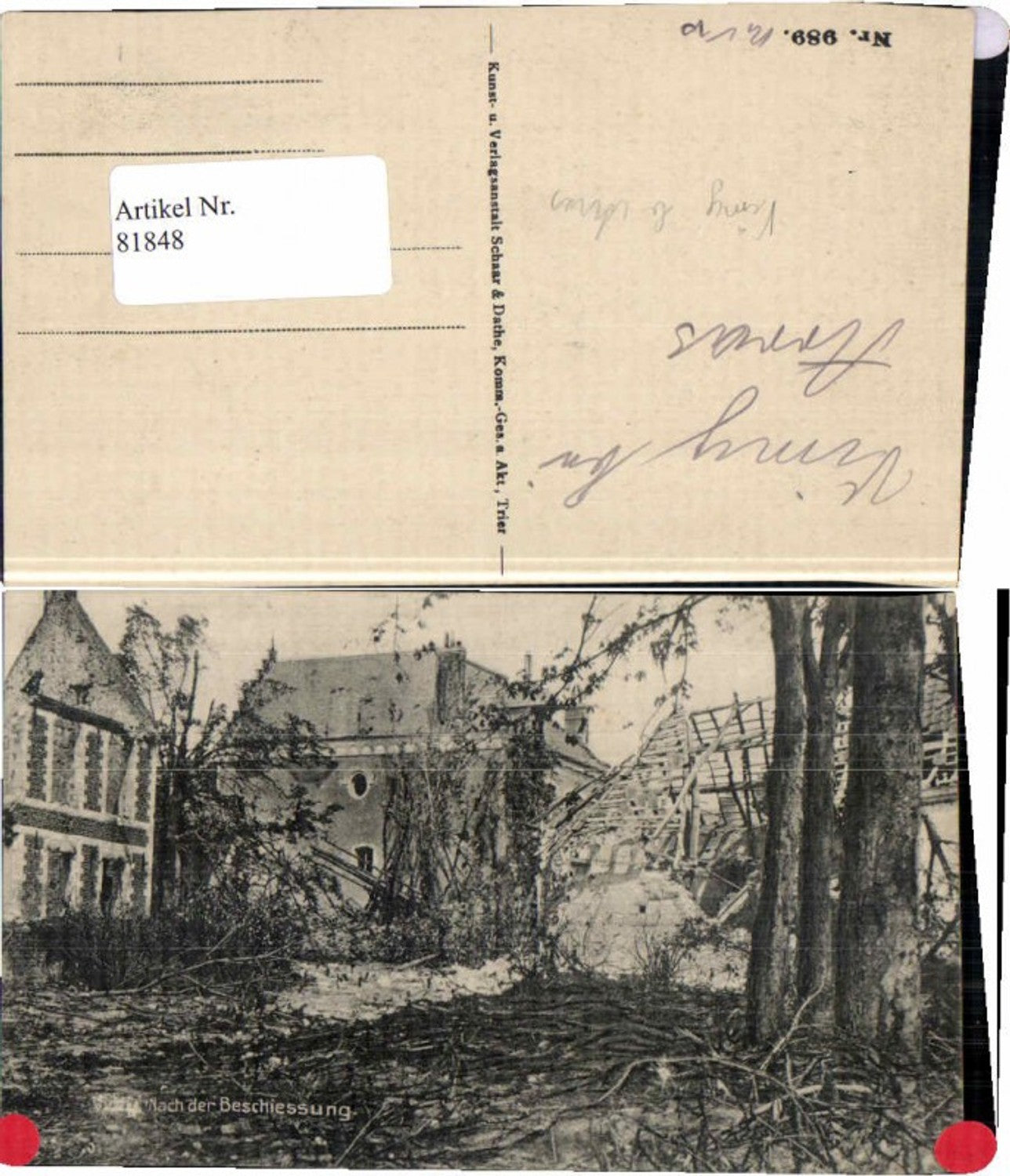 81848,FotoAK Vimy bei Arras Pas de Calais