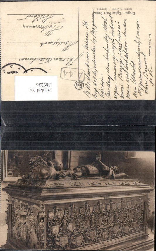 389236,Monument Bruges Eglise Notre Dame Tombeau de Charles le Temeraire Grab