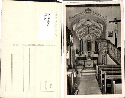 82143, Möttlingen Church Altar Interior