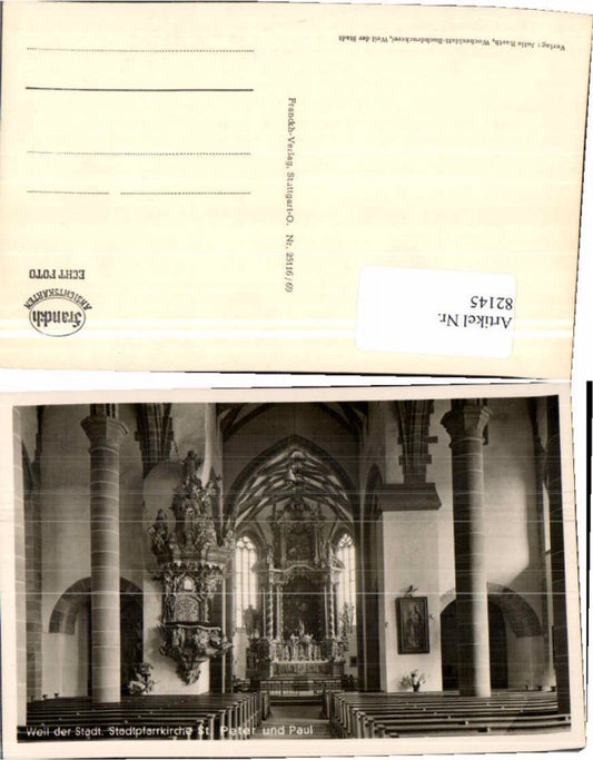 82145,Weil der Stadt Pfarrkirche