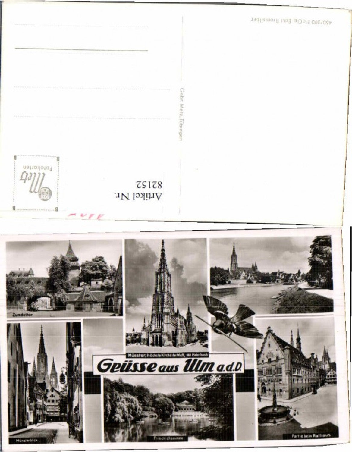 82152,Gruss aus Ulm a.d. Donau
