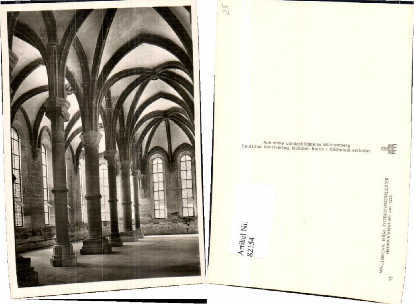 82154, Maulbronn Monastery Interior