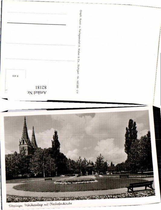 82181, Göppingen Mörikeanlage Oberhofenkirche