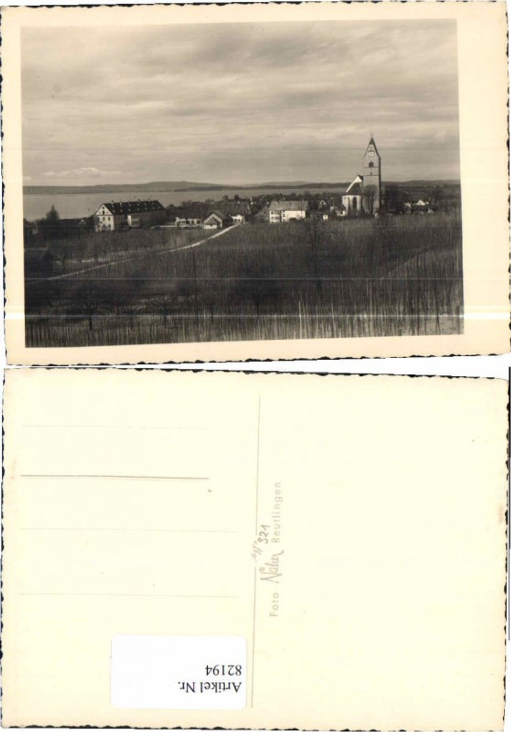82194,Fotokarte Umgebung Reutlingen od Bodensee