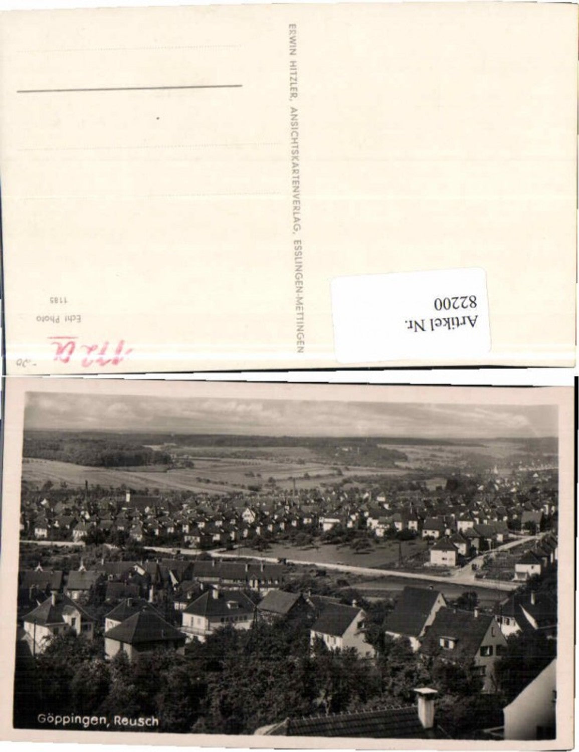 82200,Reusch bei Göppingen 1935