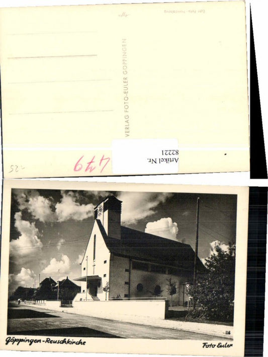 82221, Reusch near Göppingen, Church, Photo Euler