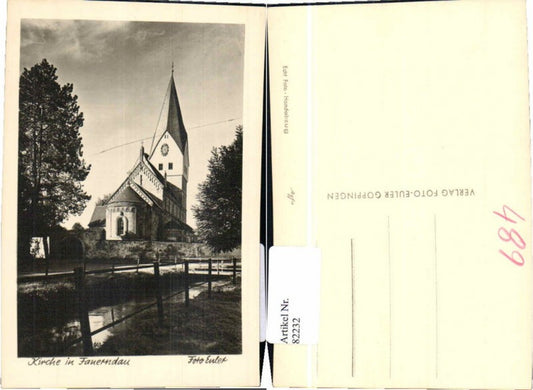 82232, Church in Fauerndau, Fauerndau near Göppingen
