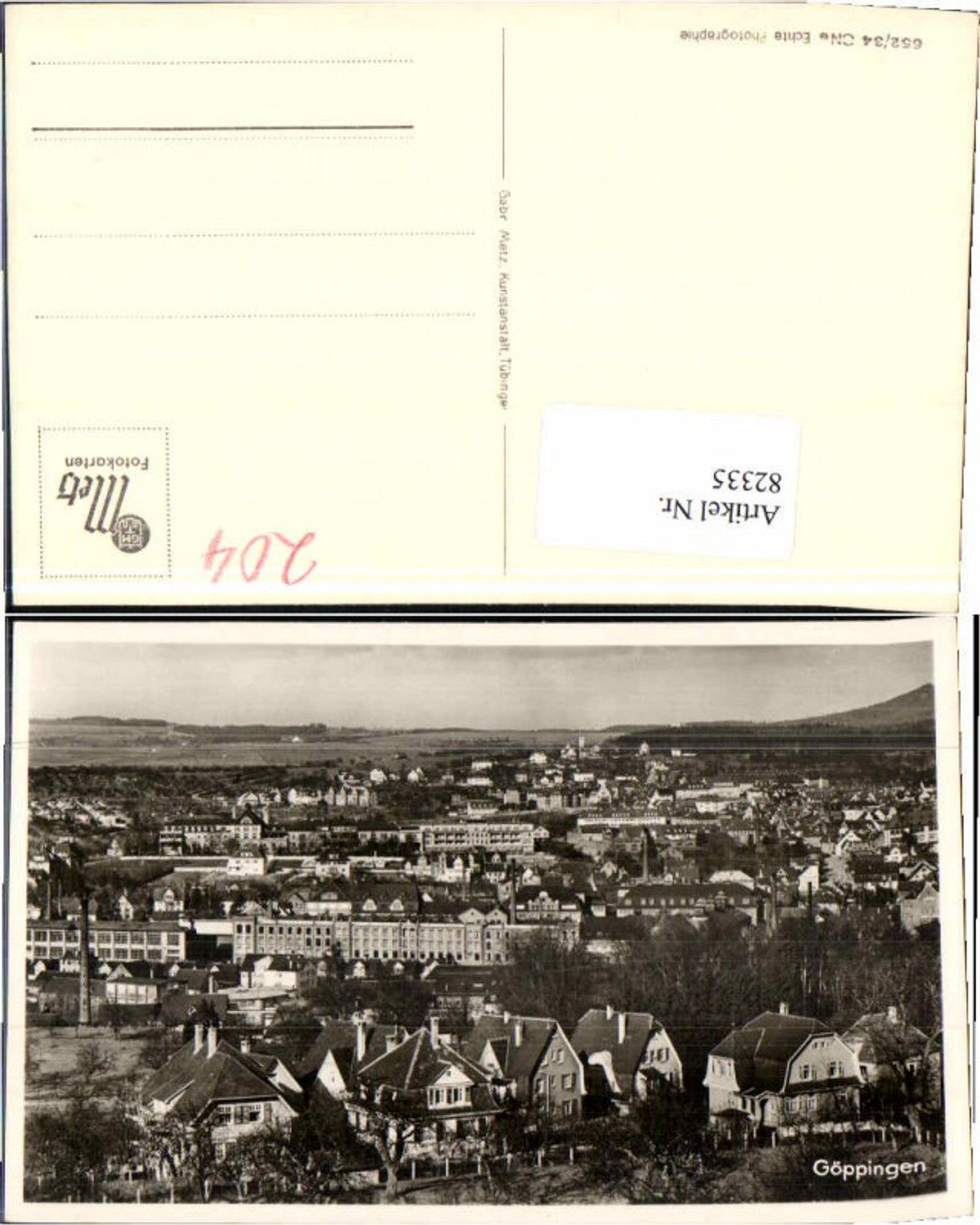 82335, Göppingen, area on the outskirts of town