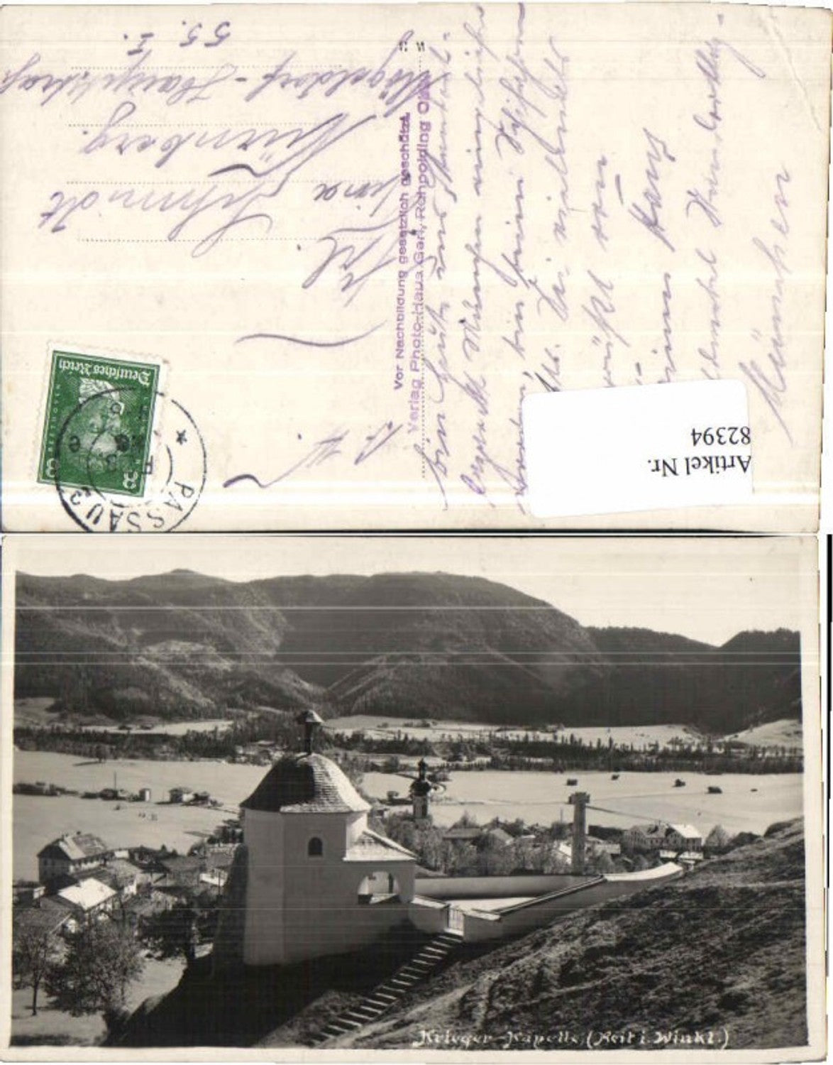 82394,Reit im Winkl Kriegerkapelle Partie 1925
