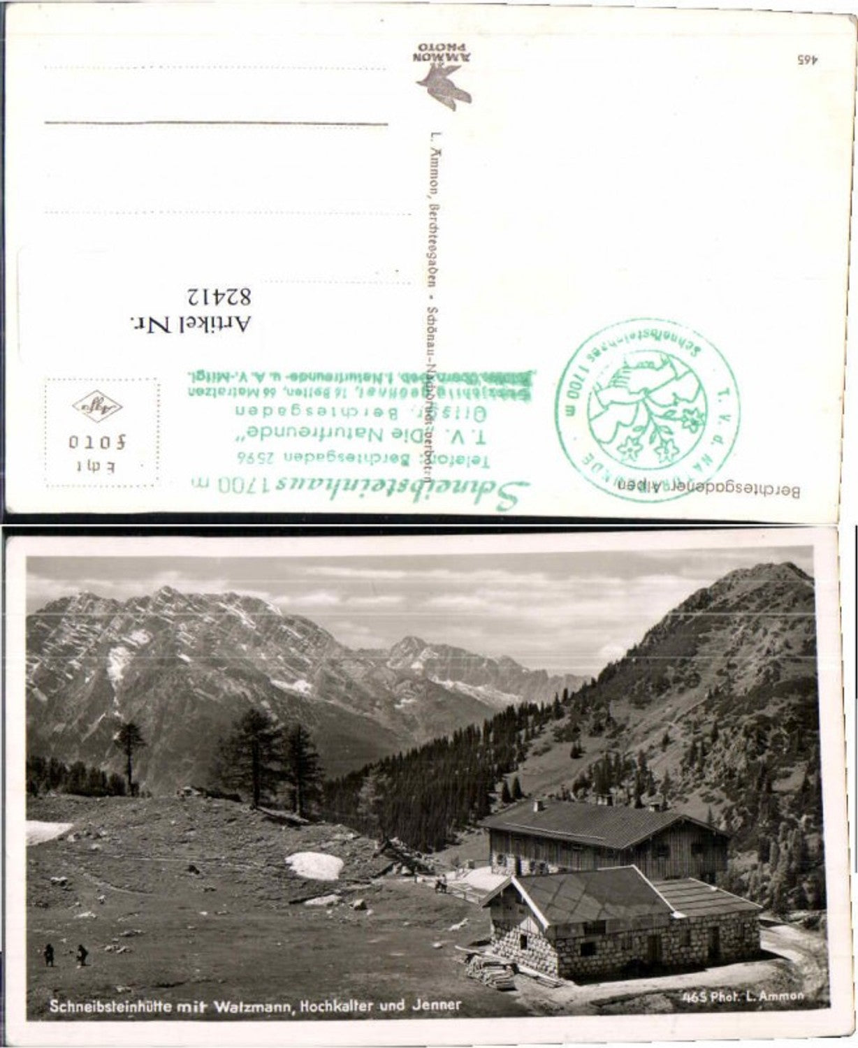 82412,Schneibsteinhütte b. Berchtesgaden