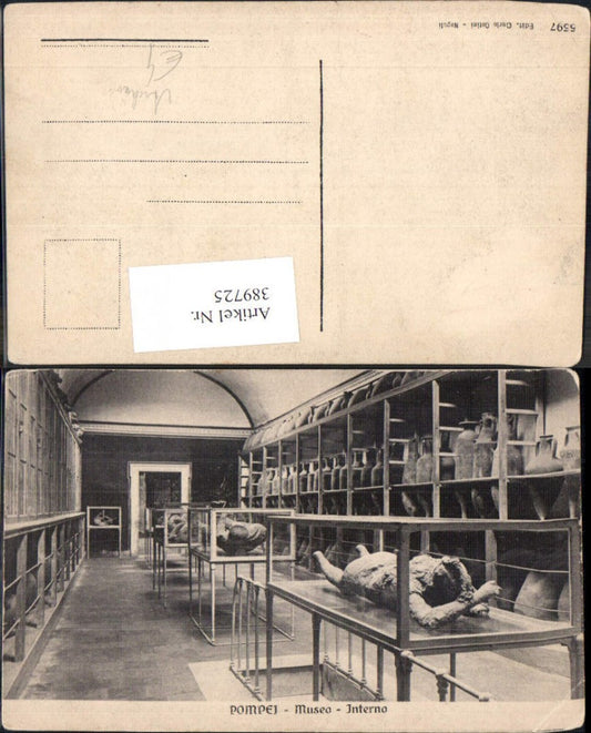 389725,Archäologie Pompei Museo Interno Museum Skelett Mumien Glassarg