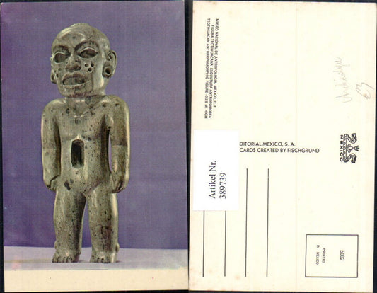 389739,Archäologie Figura Teotihuacana Mexico Museo Nacional de Antropologia Figur