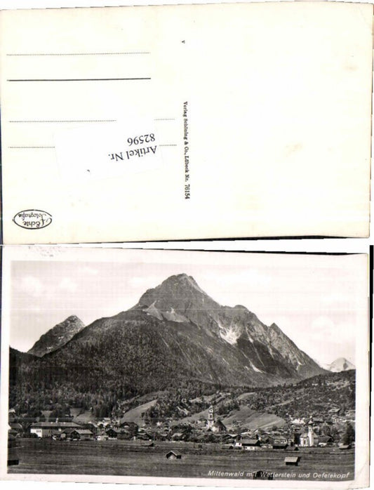 82596,Mittenwald m. Wetterstein