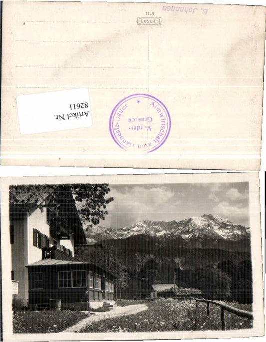 82611,Gasthaus Vordergraseck Hannesle Garmisch Partenkirchen