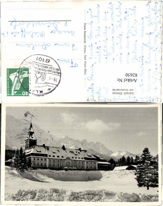 82650,Schloss Elmau b. Klais Krün