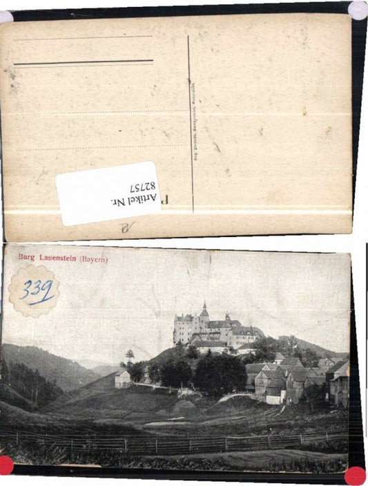 82757,Burg Lauenstein Bayern Ludwigsstadt