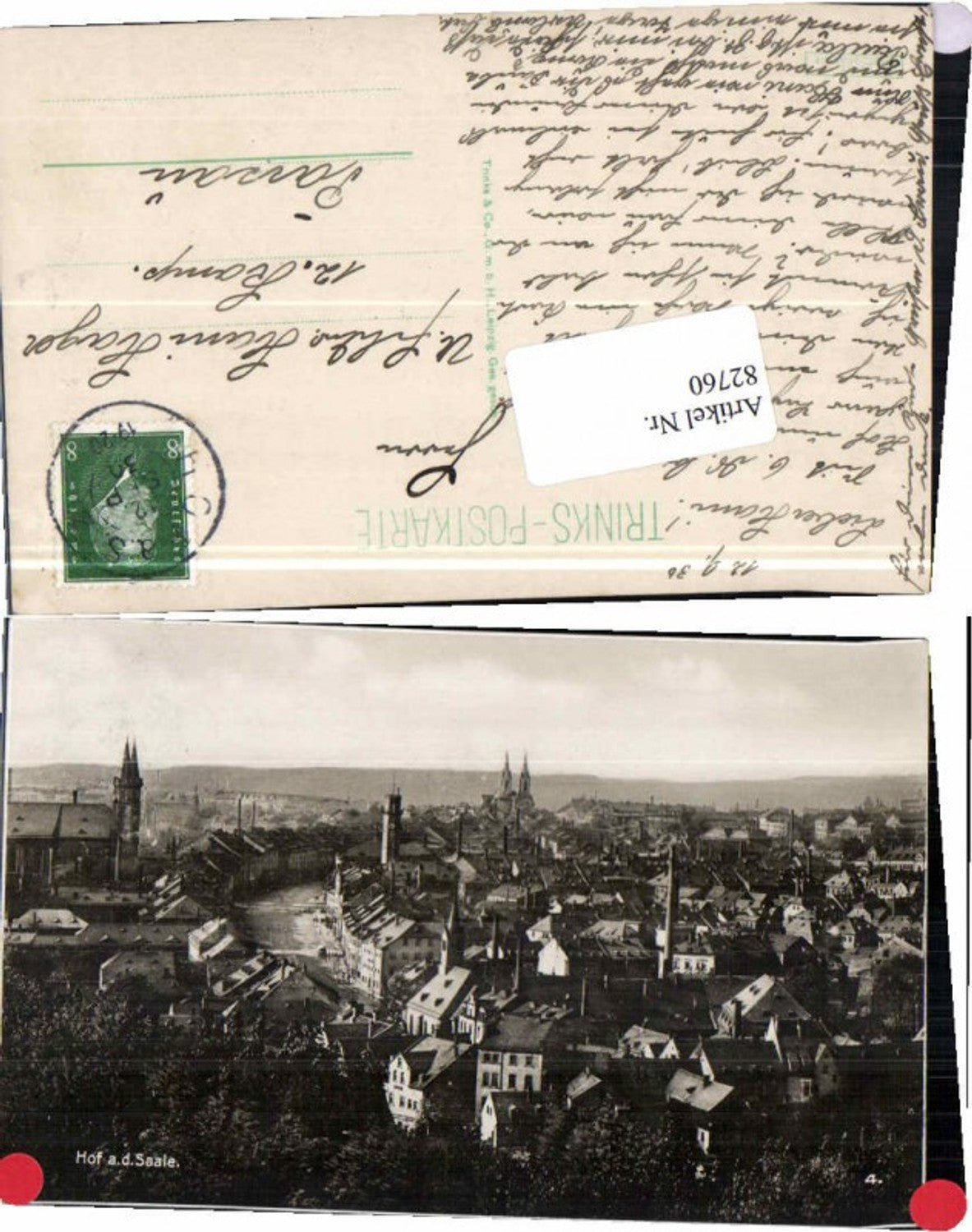 82760,Hof a.d. Saale Totale Trinks Karte