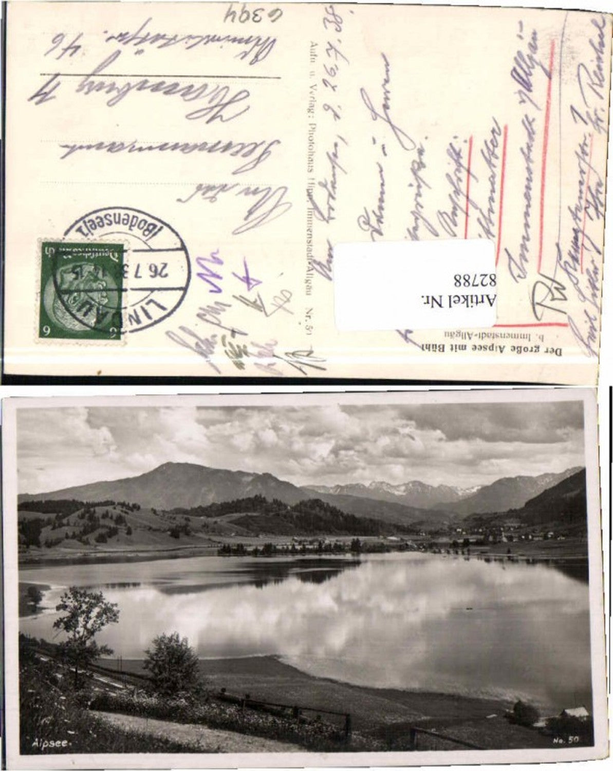 82788,Alpsee bei Immenstadt Allgäu