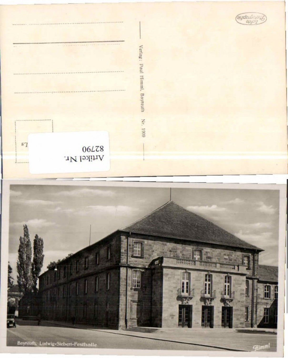 82790, Bayreuth Ludwig Siebert Festival Hall