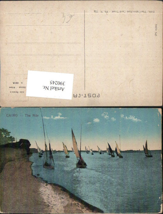 390245,Egypt Cairo Kairo The Nile Nil Fluss Segelboote