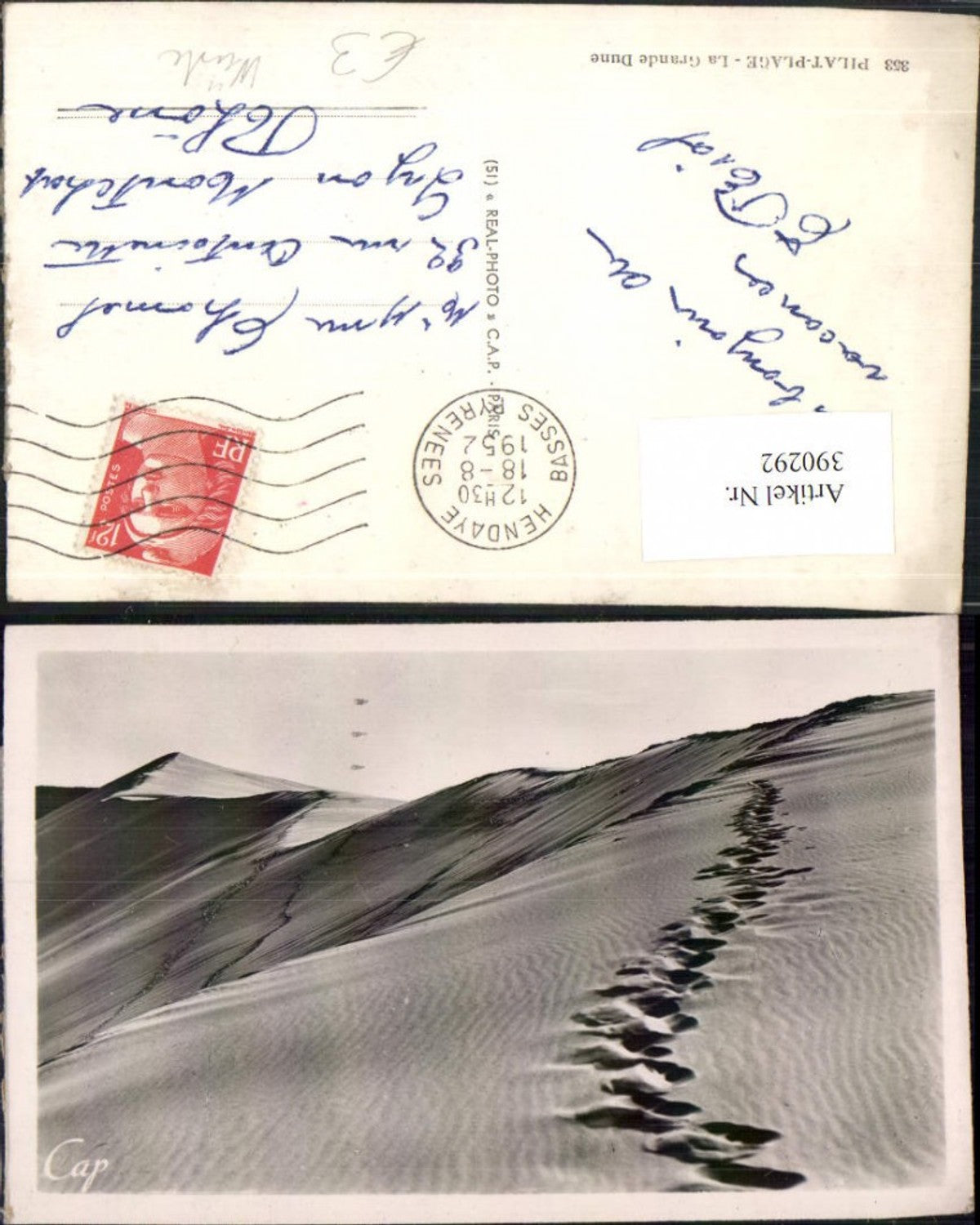 390292,Aquitanien Gironde Pyla-sur-Mer Pilat-Plage La Grande Dune Düne Wüste