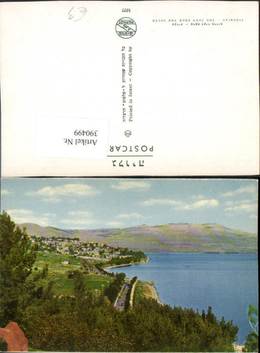 390499,Israel Tiberias The Town from the South Totale