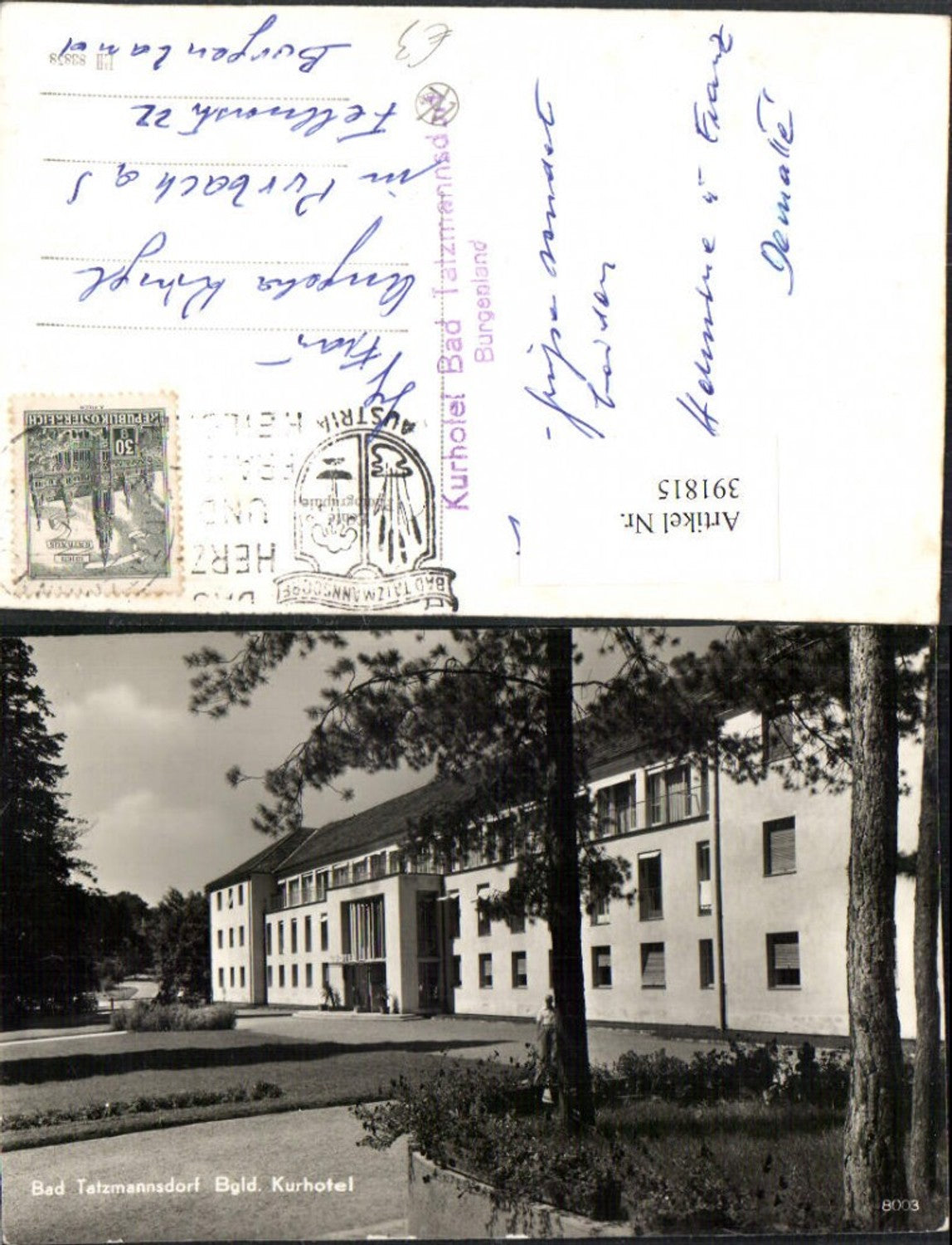 391815,Bad Tatzmannsdorf Kurhotel