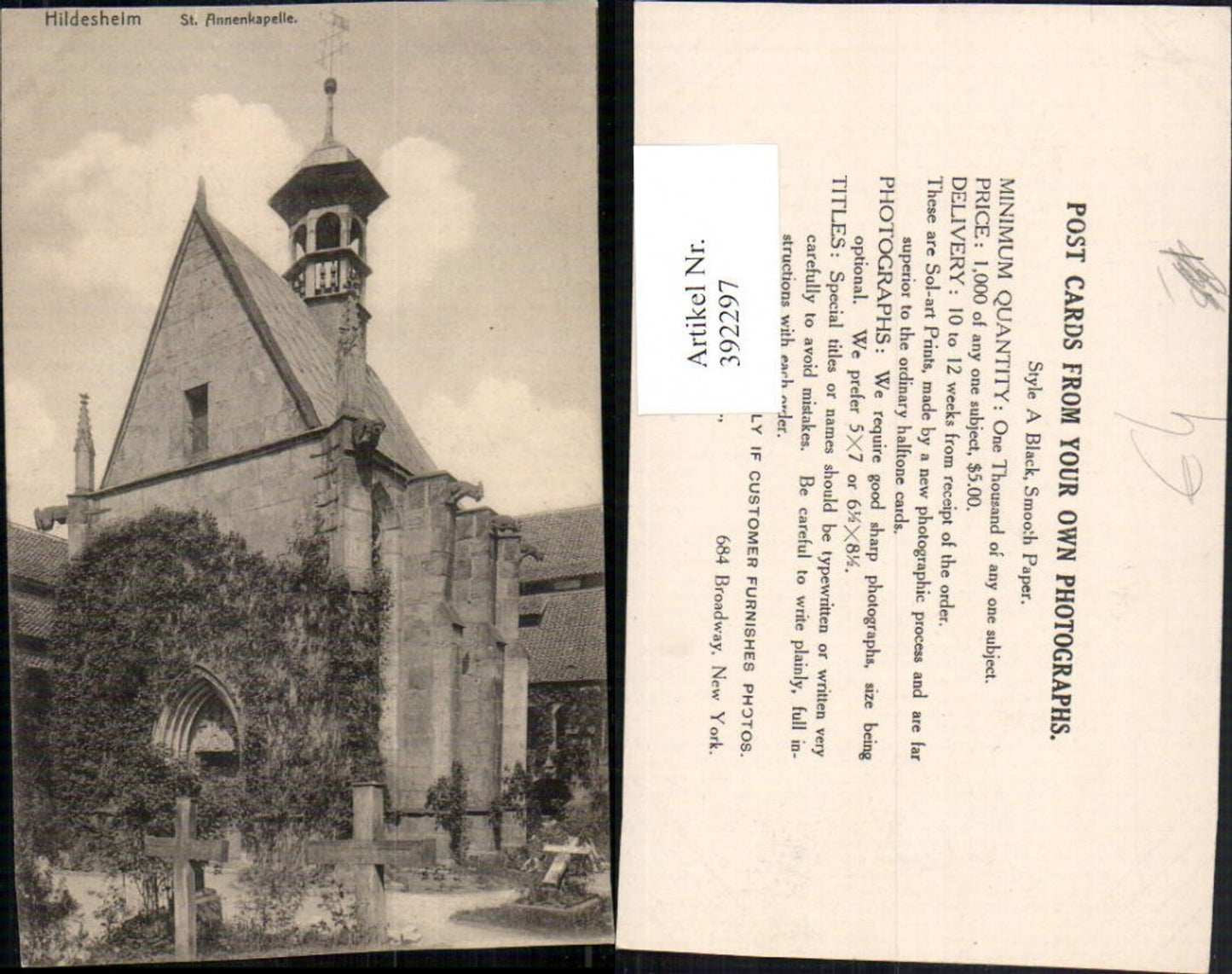 392297,Hildesheim St. Annenkapelle Kapelle Kirche Friedhof