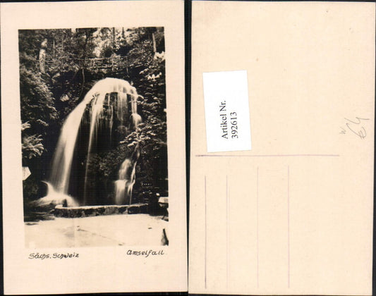 392613,Sächsische Schweiz Amselfall Wasserfall b. Rathen