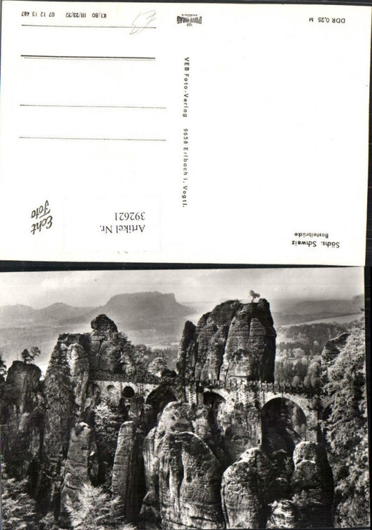 392621,Sächsische Schweiz Basteibrücke Brücke b. Rathen