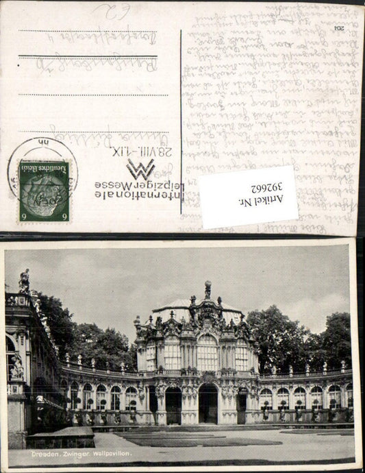 392662,Dresden Zwinger Wallpavillon