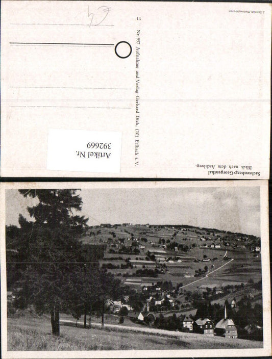 392669,Sachsenberg-Georgenthal b. Klingenthal Teilansicht