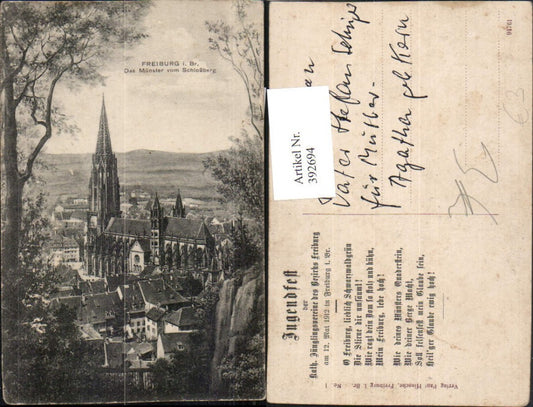 392694, Freiburg im Breisgau Münster Church of the Castle Hill